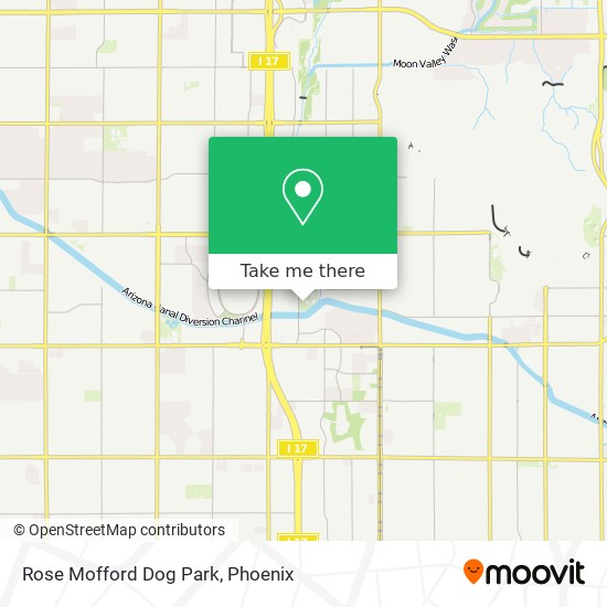 Mapa de Rose Mofford Dog Park