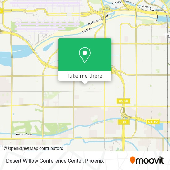 Desert Willow Conference Center map