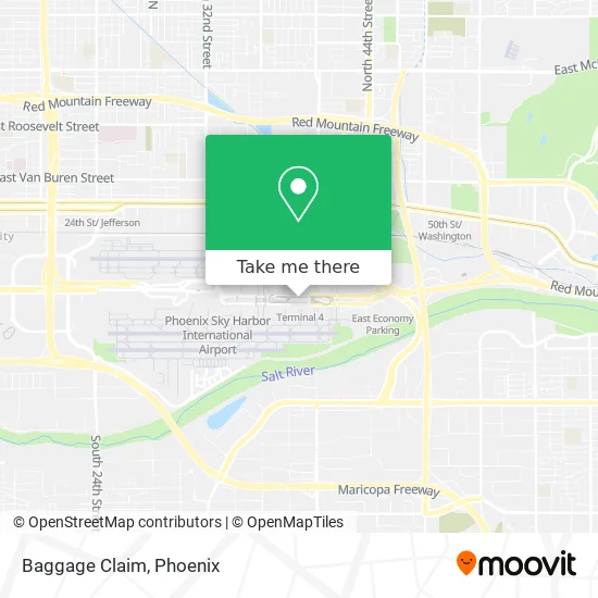 Baggage Claim map