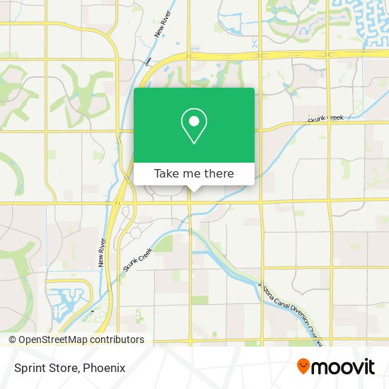 Sprint Store map