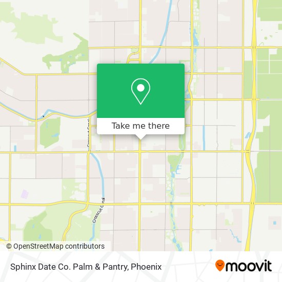 Mapa de Sphinx Date Co. Palm & Pantry