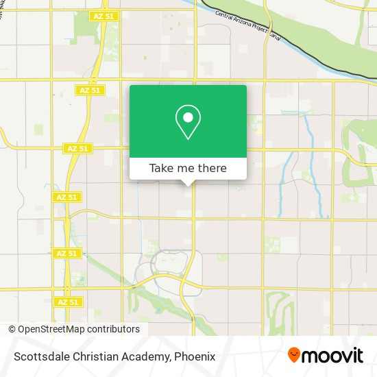 Scottsdale Christian Academy map