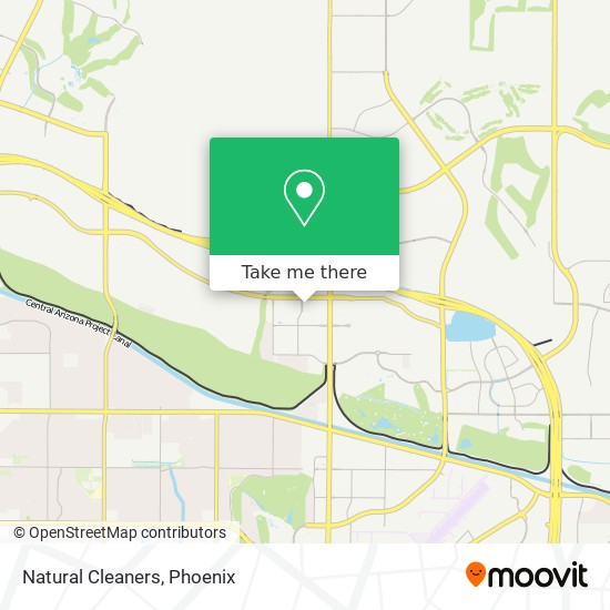 Natural Cleaners map