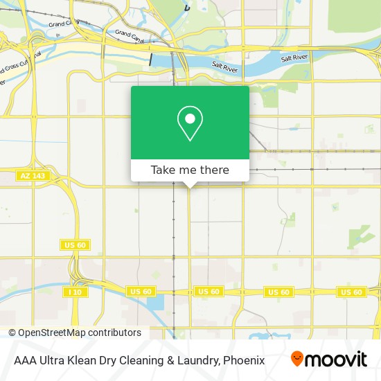 AAA Ultra Klean Dry Cleaning & Laundry map