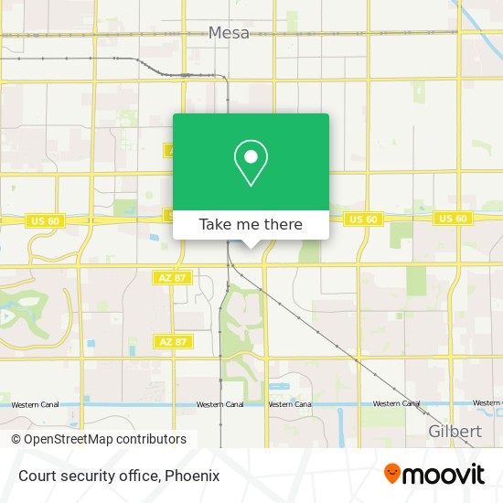 Court security office map