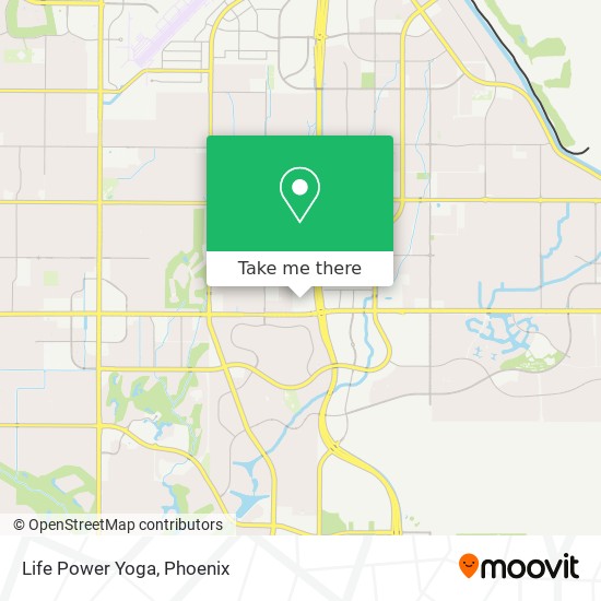 Life Power Yoga map