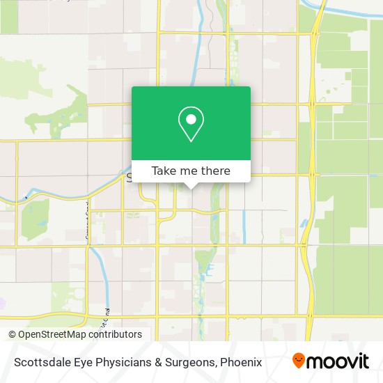 Mapa de Scottsdale Eye Physicians & Surgeons