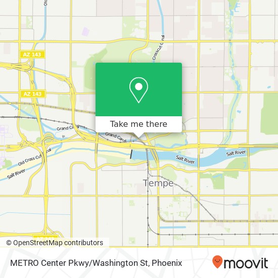 METRO Center Pkwy / Washington St map
