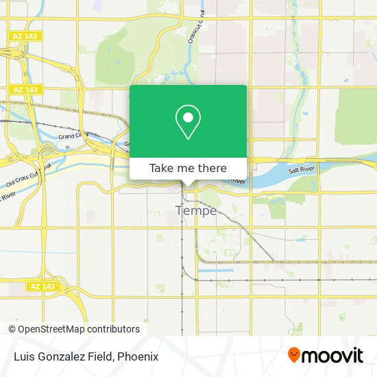 Luis Gonzalez Field map