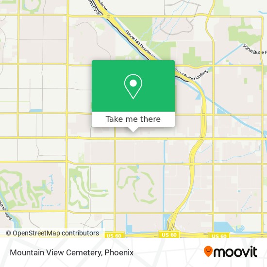Mapa de Mountain View Cemetery