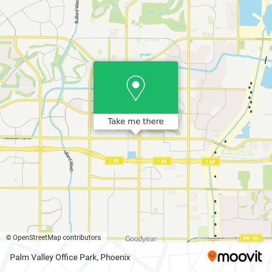 Mapa de Palm Valley Office Park