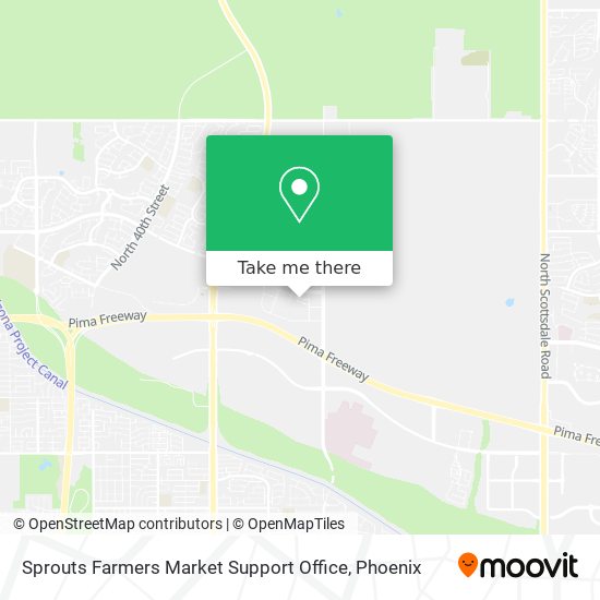 Sprouts Farmers Market Support Office map