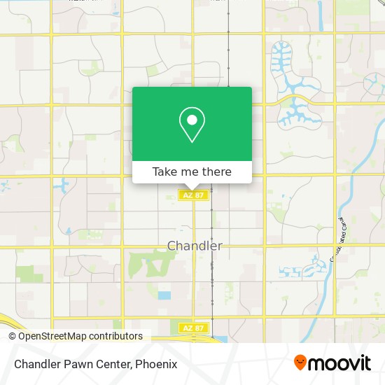 Chandler Pawn Center map
