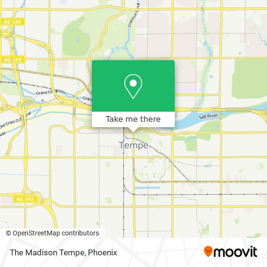 Mapa de The Madison Tempe