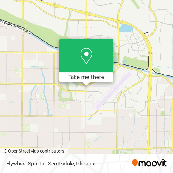 Flywheel Sports - Scottsdale map