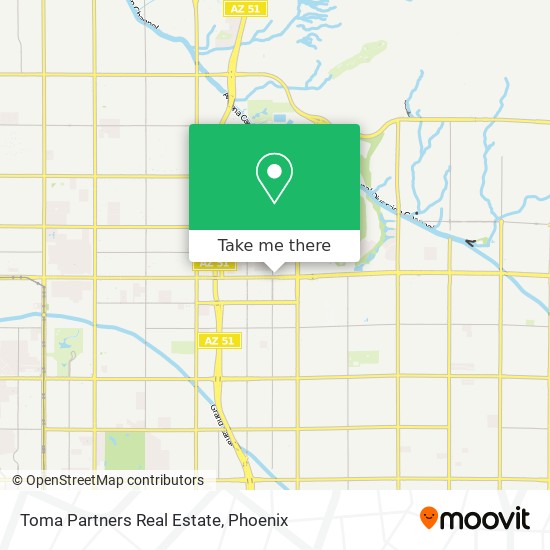 Toma Partners Real Estate map