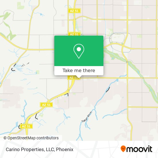 Carino Properties, LLC map