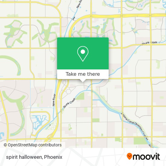 spirit halloween map