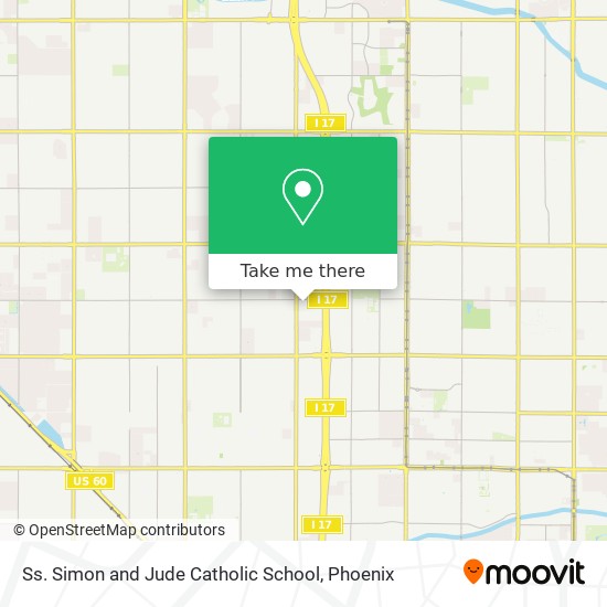 Mapa de Ss. Simon and Jude Catholic School