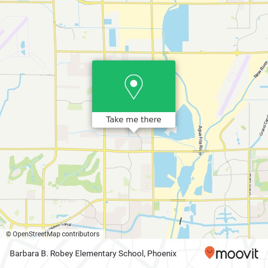 Mapa de Barbara B. Robey Elementary School