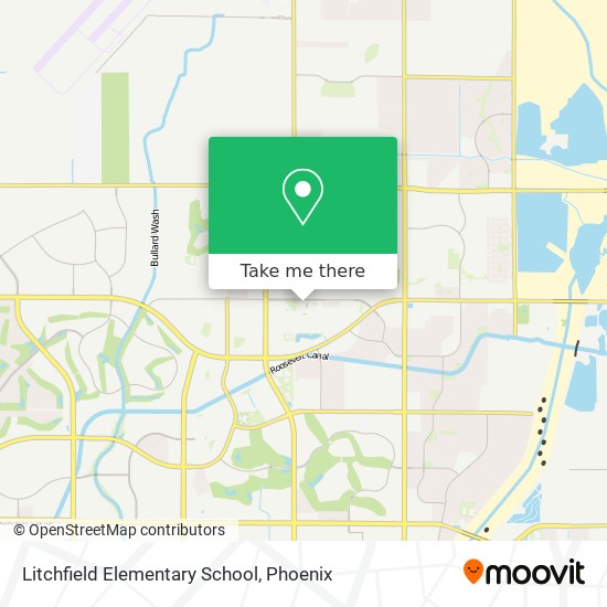 Mapa de Litchfield Elementary School