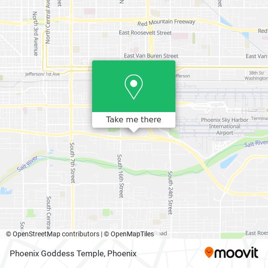 Mapa de Phoenix Goddess Temple