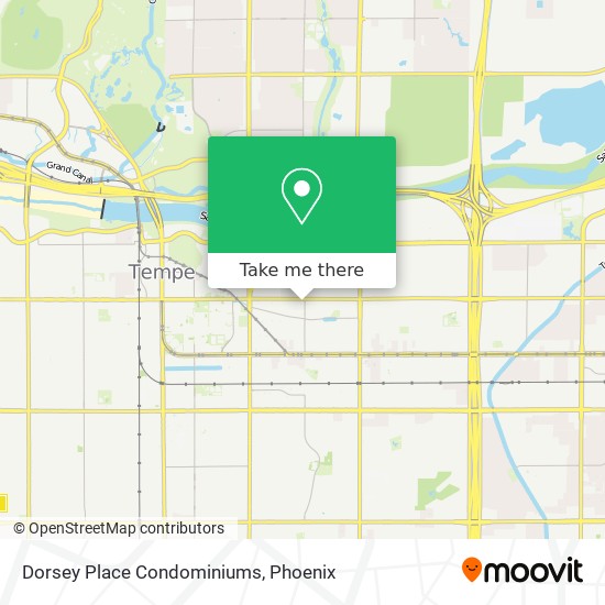 Dorsey Place Condominiums map