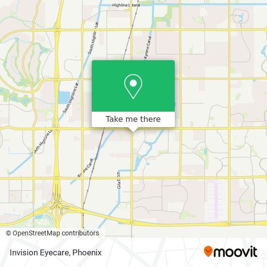 Invision Eyecare map