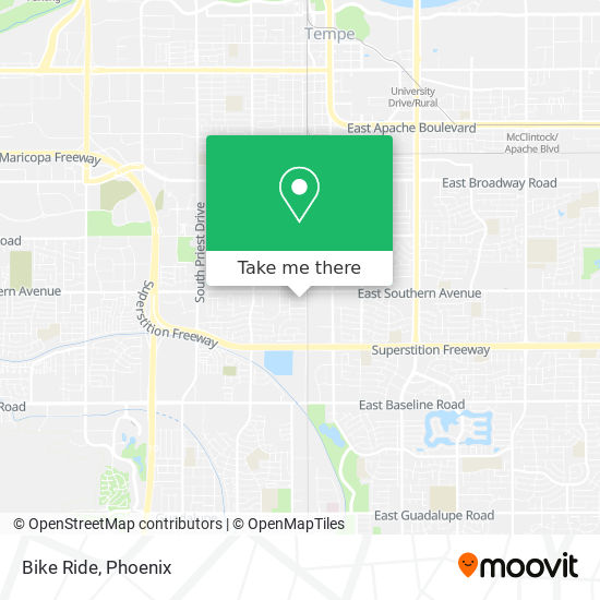 Bike Ride map