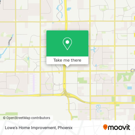 Mapa de Lowe's Home Improvement