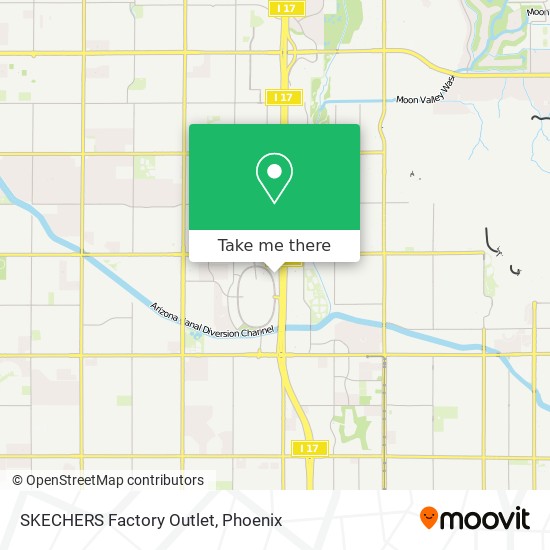 SKECHERS Factory Outlet map