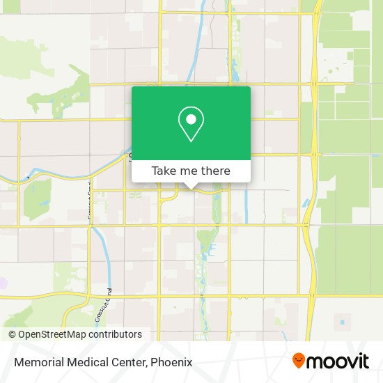 Memorial Medical Center map