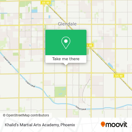 Khalid's Martial Arts Academy map