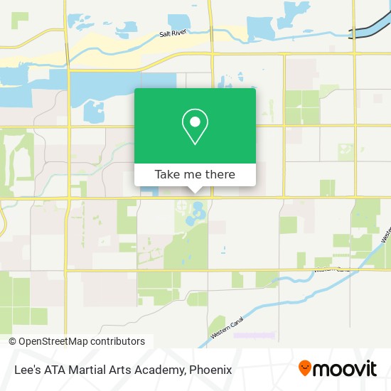 Mapa de Lee's ATA Martial Arts Academy