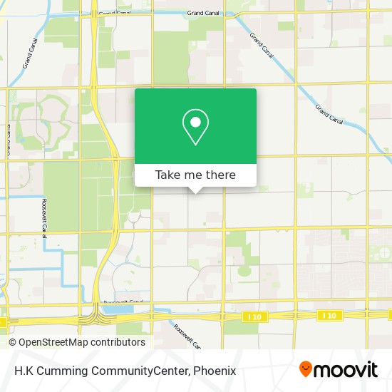 Mapa de H.K Cumming CommunityCenter