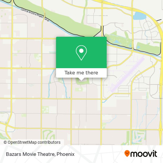 Mapa de Bazars Movie Theatre