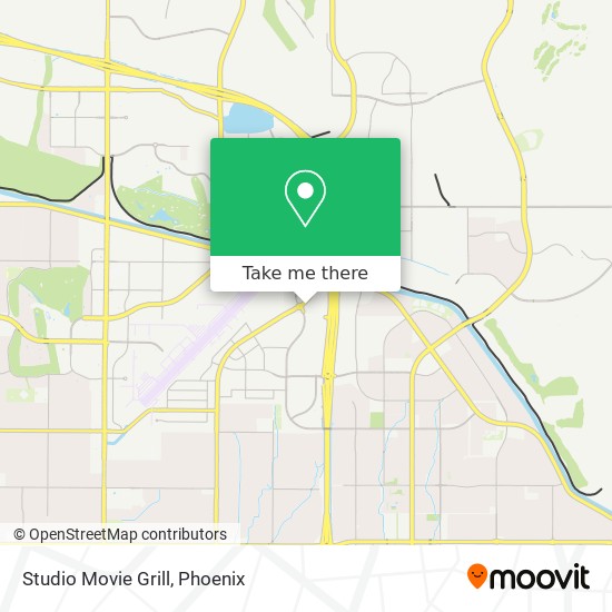 Mapa de Studio Movie Grill