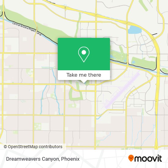Dreamweavers Canyon map