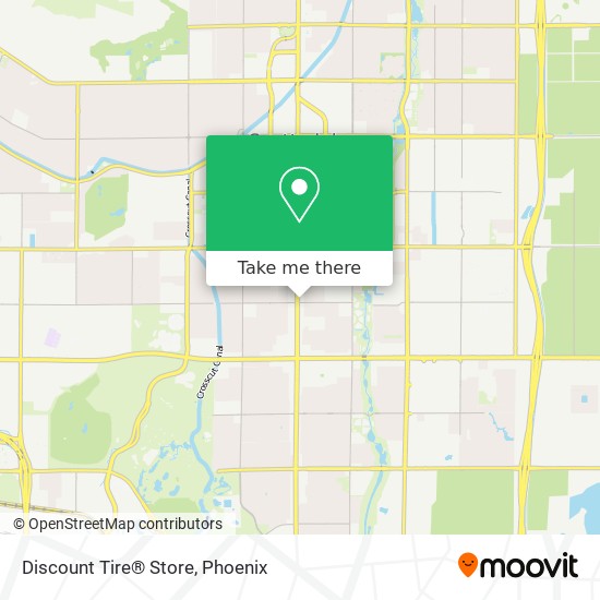 Discount Tire® Store map