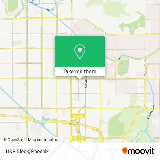 H&R Block map