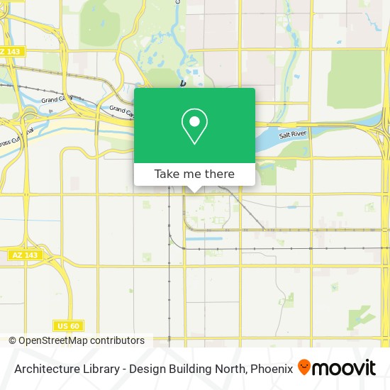 Mapa de Architecture Library - Design Building North