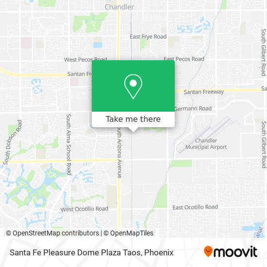 Mapa de Santa Fe Pleasure Dome Plaza Taos