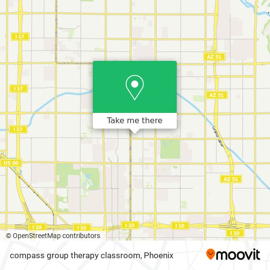 compass group therapy classroom map