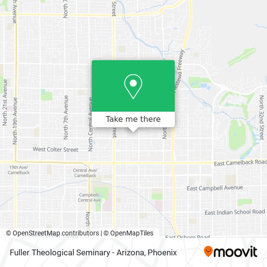 Fuller Theological Seminary - Arizona map