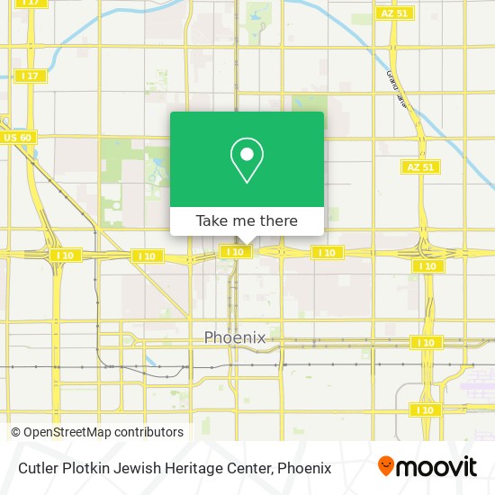 Mapa de Cutler Plotkin Jewish Heritage Center