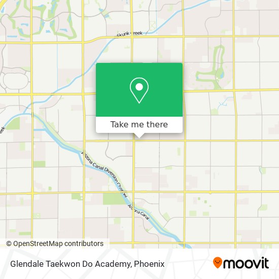 Glendale Taekwon Do Academy map