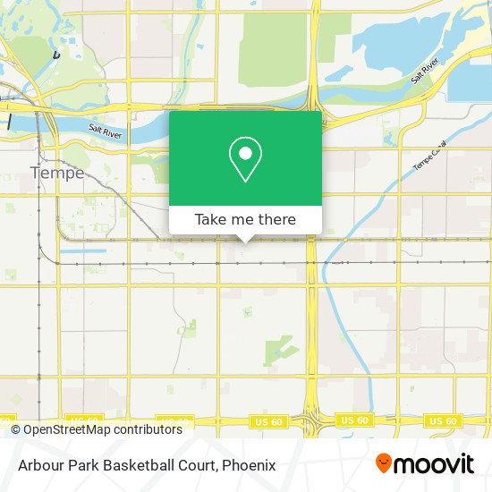 Mapa de Arbour Park Basketball Court