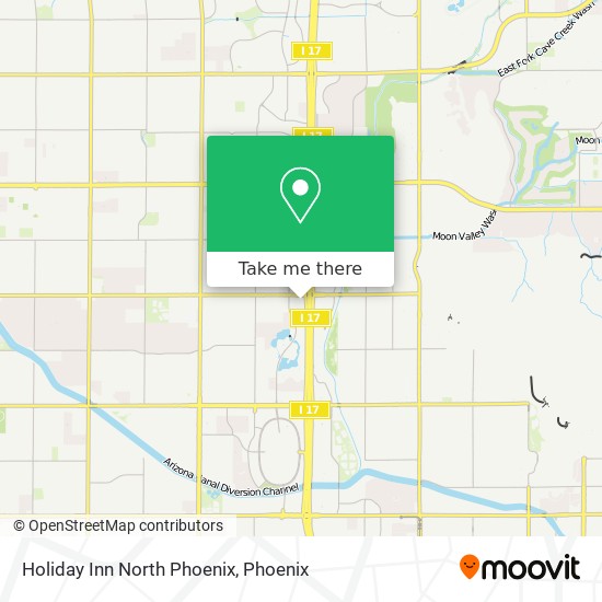 Mapa de Holiday Inn North Phoenix