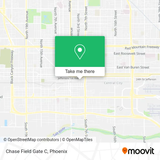 Chase Field Gate C map
