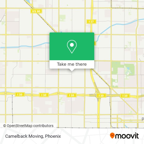 Camelback Moving map